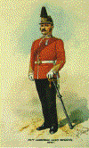 32nd Foot, Officer, 1870
